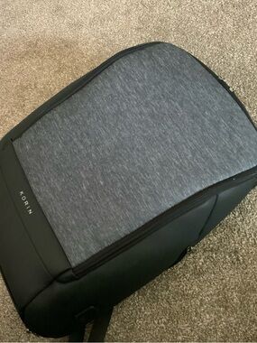 Kori Gray and Black Men’s Tech Backpack